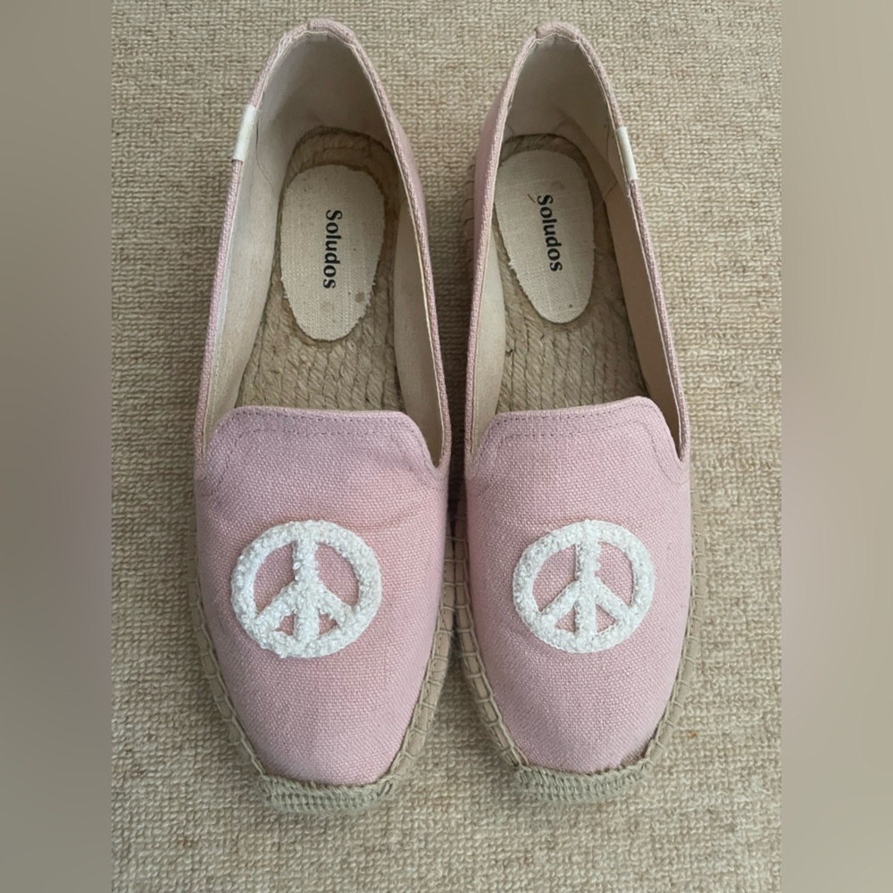 Soludos Pink Espadrilles